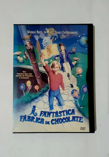 DVD A FANTASTICA FABRICA DE CHOCOLATES 1971 SNAP CASE A PRIMEIRA VERSÃO ORIGINAL RARIDADE