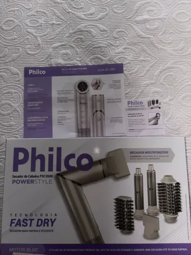 Secador De Cabelos Philco psc3500 4 Em 1 dobrável motor bldc 220V