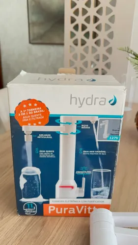 Torneira eletrônica com purificador Pura Vitta Hydra