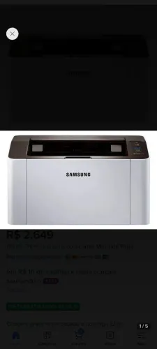IMPRESSORA SANSUNG 2020 com WI-FI. 