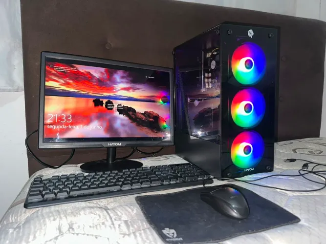 PC Completo i7 16GB SSD 480GB + Monitor e Acessórios