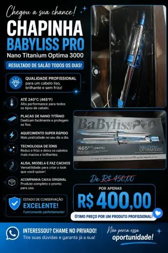 Chapinha babyliss pro
