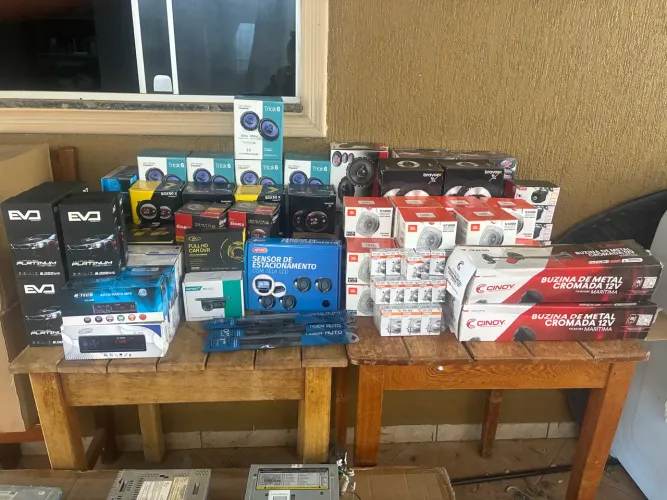 Som Automotivo Lote com mais de 150 Produtos
