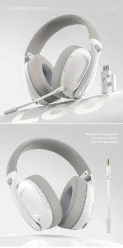 Headset Gamer Sem Fio Smailwolf L80 - Bluetooth e 2.4GHz (Novo na Caixa)