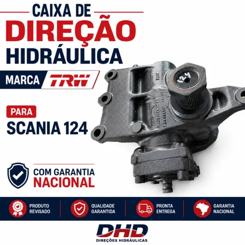 Caixa de direção hidráulica SCANIA 124