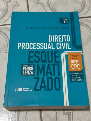 Direito processual civil esquematizado 7ª edição