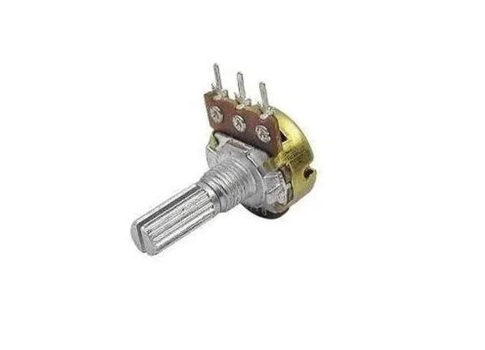 Potenciômetro 5kb B5k KIT 2 Unidades Linear L20/16mm Arduino Automação Robotic COD-CP65 