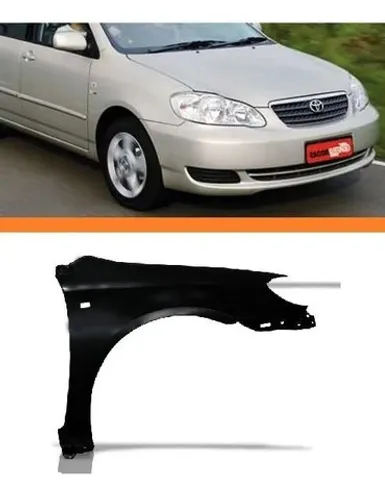 Paralama corolla 2003 2004 2005 2006 2007 2008