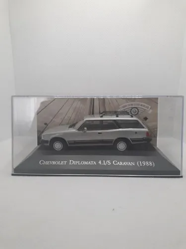 Chevrolet Caravan 4.1/S Diplomata - Escala 1/43 - Carros Inesquecíveis do Brasil