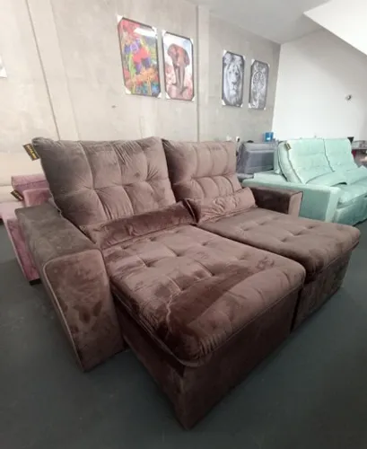 Sofa Retratil Reclinável Maximo 2,10 mts