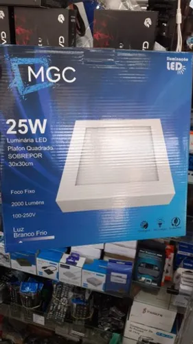 Painel de Led Sobrepor 30x30 (Distribuidora JK Eletrônicos honestidade e qualidade)