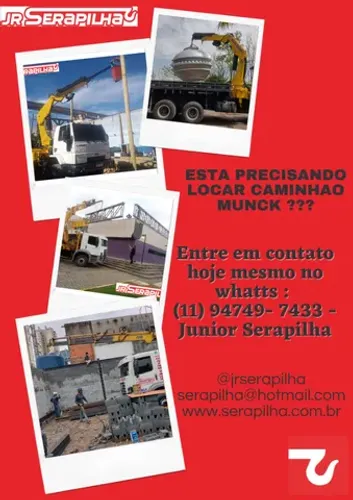 Transporte Caminhao Munck