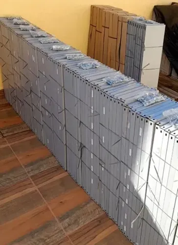 Prateleiras reforçadas