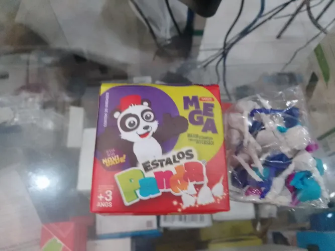 Estalinho Estalo Panda Cx Lacrada Com 50em C/10un Atacado