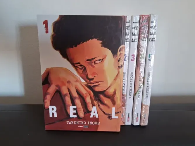 Mangá Real - Volumes 1 ao 5 - Editora Panini