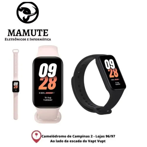 Relógio Xiaomi Smart Band 8 Active Original Versão Global- Rosa ou Preto