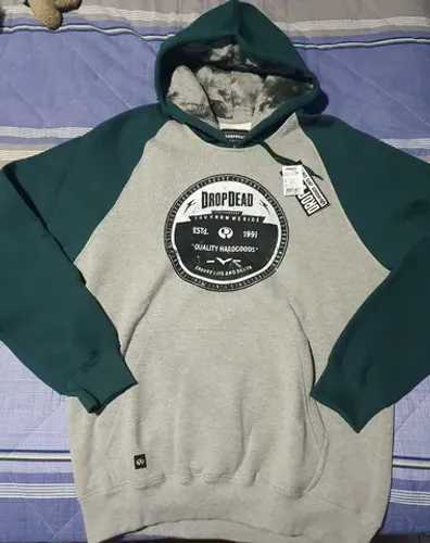 Moletom Drop Dead Original tam G Novo Zerado na etiqueta.  Lindo D+