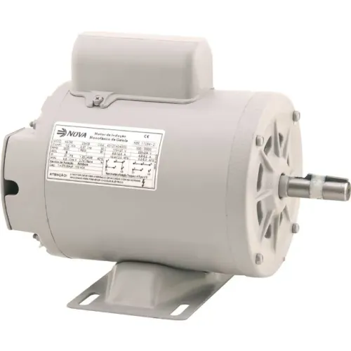 Motor 3cv 2 Polos Eletrico 110/220v Bifásico Monofásico Alta rotação 3485 rpm Nova Motores