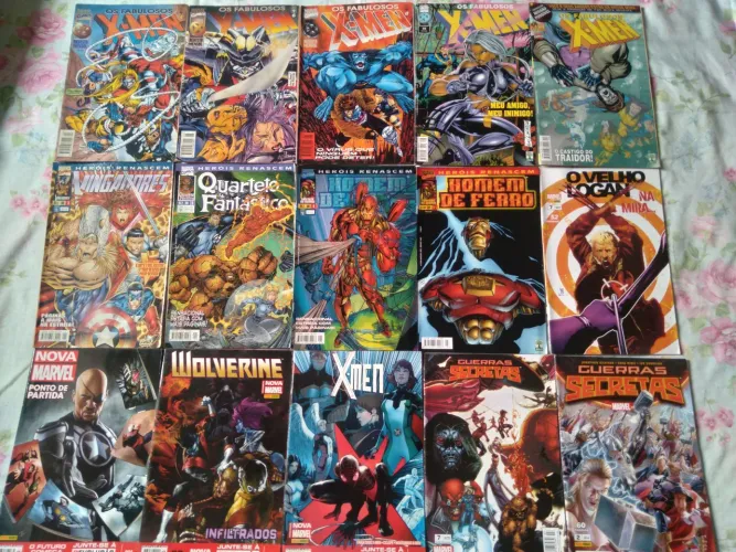 HQS MARVEL AVULSAS (LER DESCRIÇÃO)