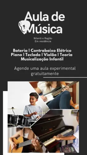 Aula de Música (Região Oceânica) Itaipu, Piratininga, Itacoatiara, Camboinhas e região 