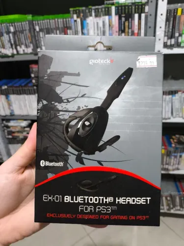 Headset Bluetooth Gioteck EX-01 para PS3