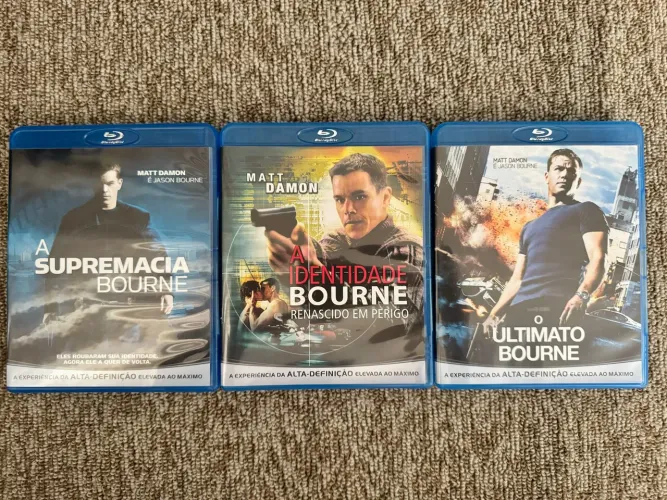 Trilogia Jason Bourne Blu Ray
