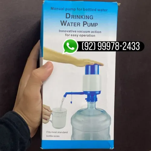 BOMBA DE AGUA PARA GARRAFAO MANUAL