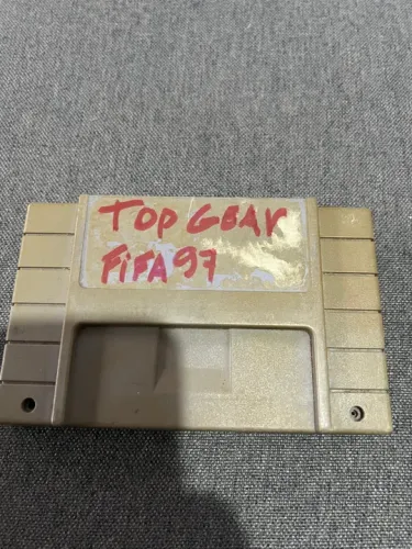 Cartucho Super Nintendo Top Gear - FIFA 97