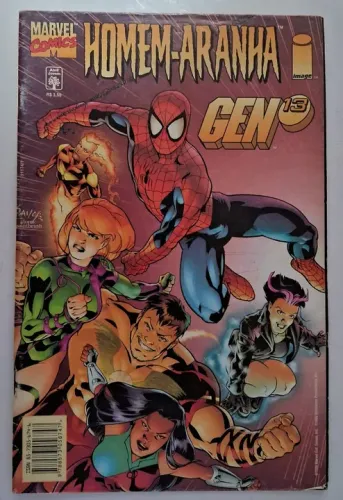 HQ Gibi Homem Aranha e Gen 13 -Marvel /Image Comics