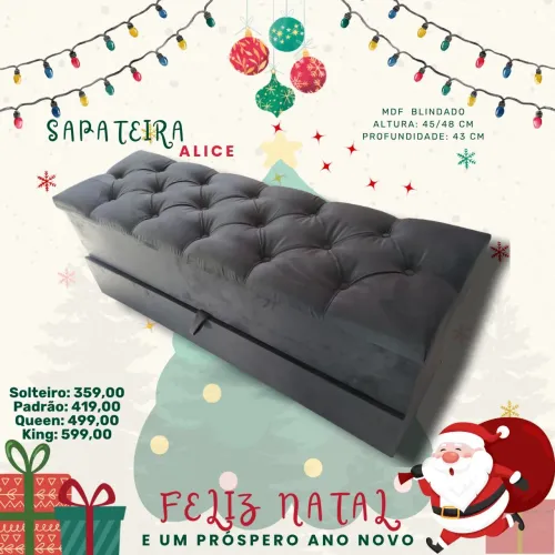 Sapateira MDF diversas cores sob encomenda