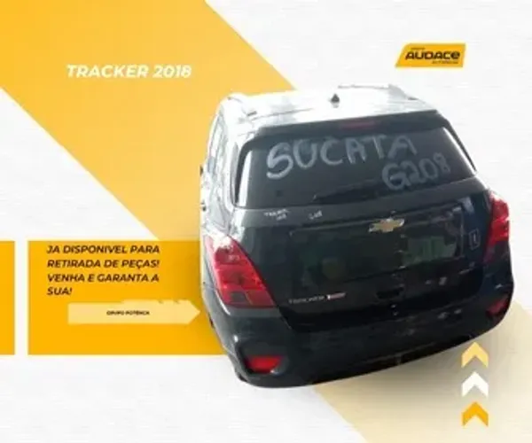 Sucata Tracker 2018. Ja disponivel para retiradas de peças!
