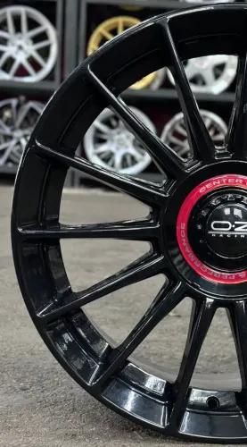 Rodas aro 17 OZ preta Furação 4x98 4x100 4x108
