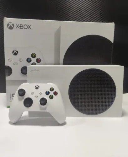 Xbox Series S 1 controle 1 ano de garantia em até 10x
