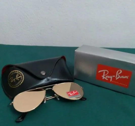 Ray ban espelhado com 50% desconto