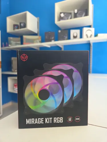 Kit Fans rgb + controladora