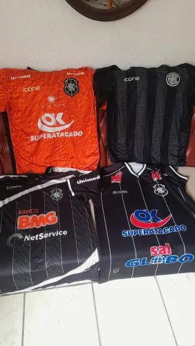 Lote de camisas do Rio Branco 
