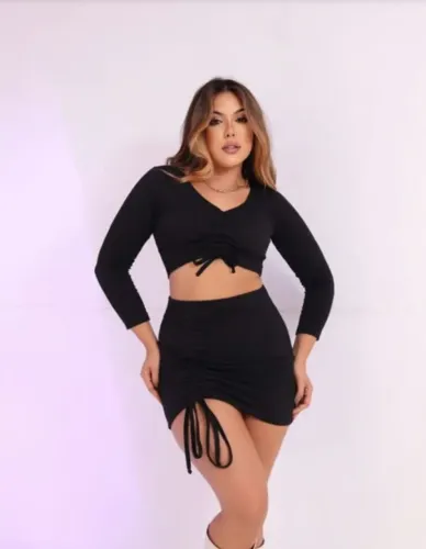 Conjunto manga longa