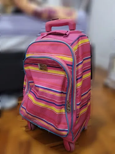 mochila com rodinhas escolar