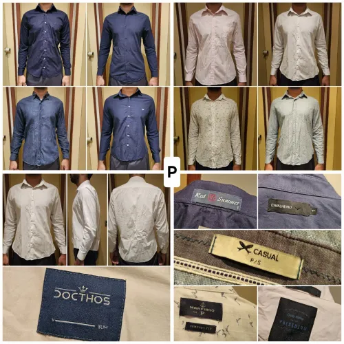 Camisas Sociais P Marcas Renomadas