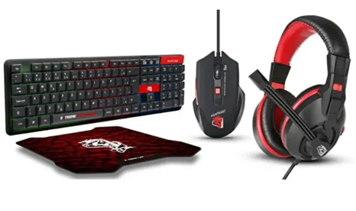 Kit Combo 4 Em 1 Headset Teclado Mouse e Mouse Pad ELG STARTER