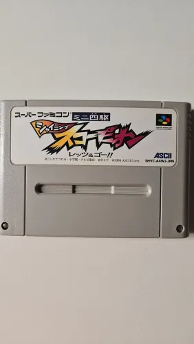 Mini-Yonku Shining Scorpion: Let's & Go original japonês Super famicom