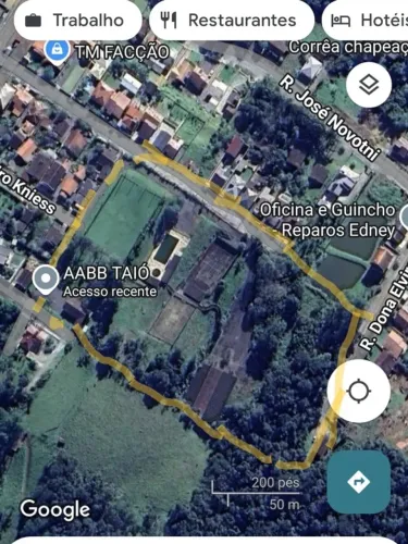 Venda do imóvel da (AABB) Taió (SC)