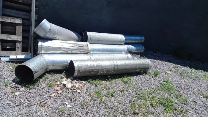 Duto para coifa industrial