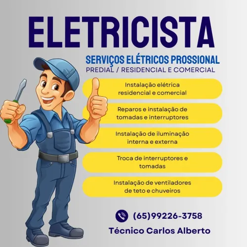 Eletricista profissional 24h urgência!!