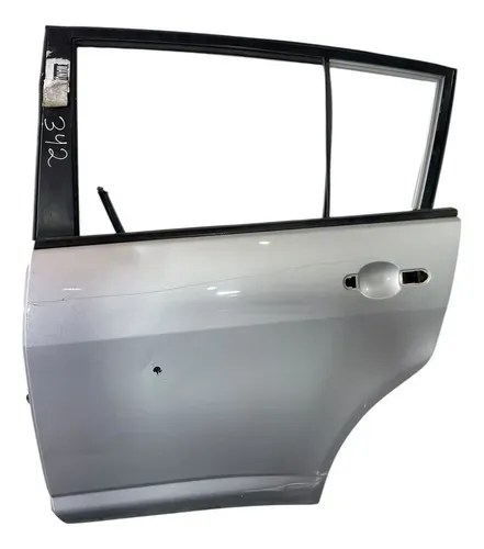 Porta Nissan Tiida 2010/2011 Traseira Esquerda Branca
