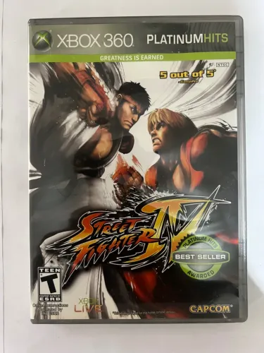 Street Fighter 4 Platinum Hits Xbox360 