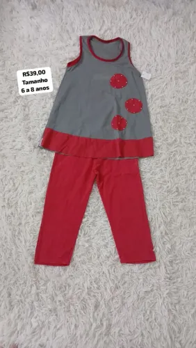 Conjunto infantil para meninas