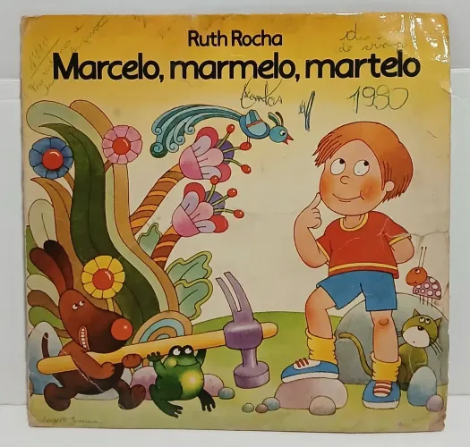 Disco de Vinil Compacto Infantil Ruth Rocha - Marcelo, marmelo, martelo 1980