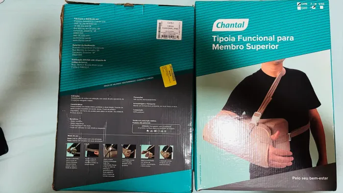 Tipoia Funcional Para Membro Superior C416 15º À 25º Chantal