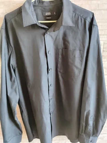 Camisa Social Preto